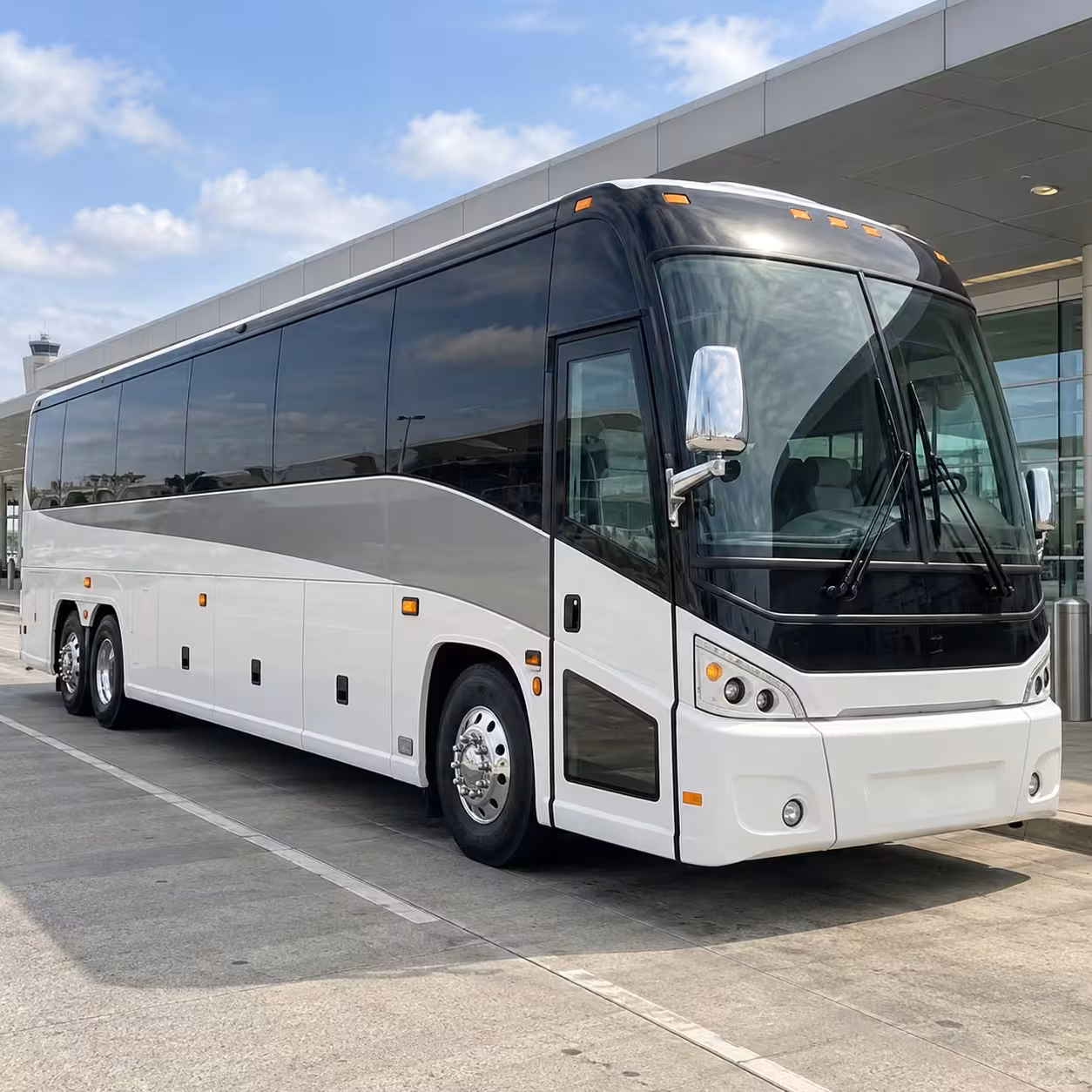 56 passenger charter bus