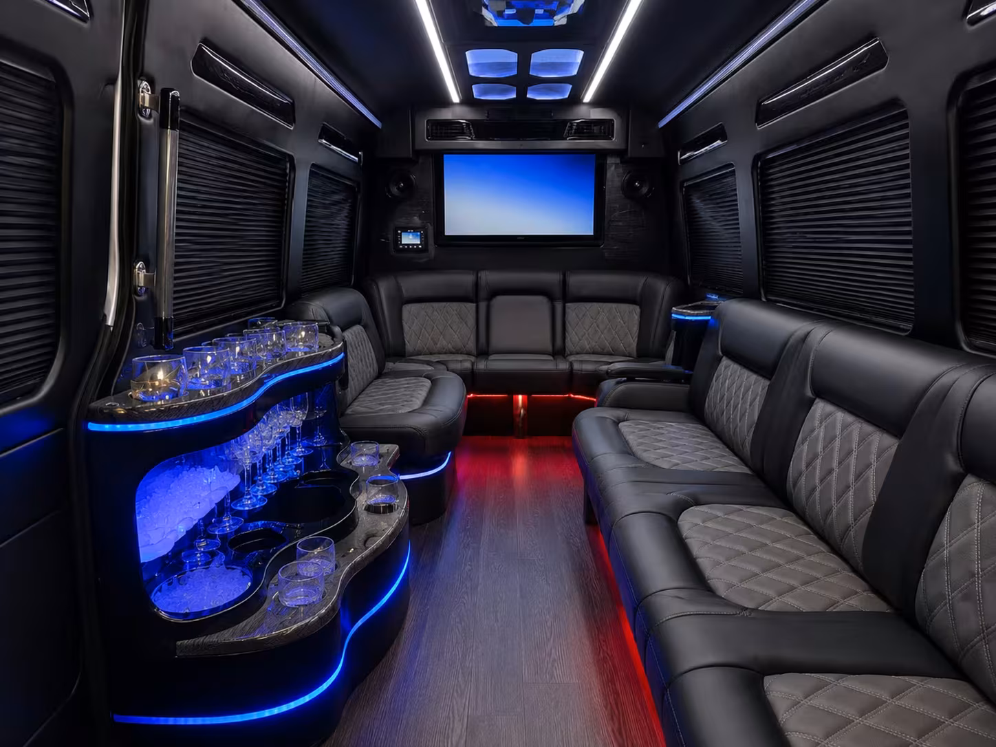 san gabriel long distance bus rentals