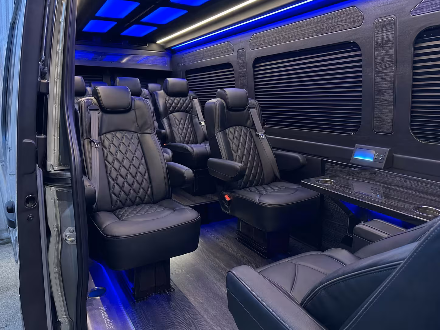 sprinter van transportation for groups and events across san gabriel