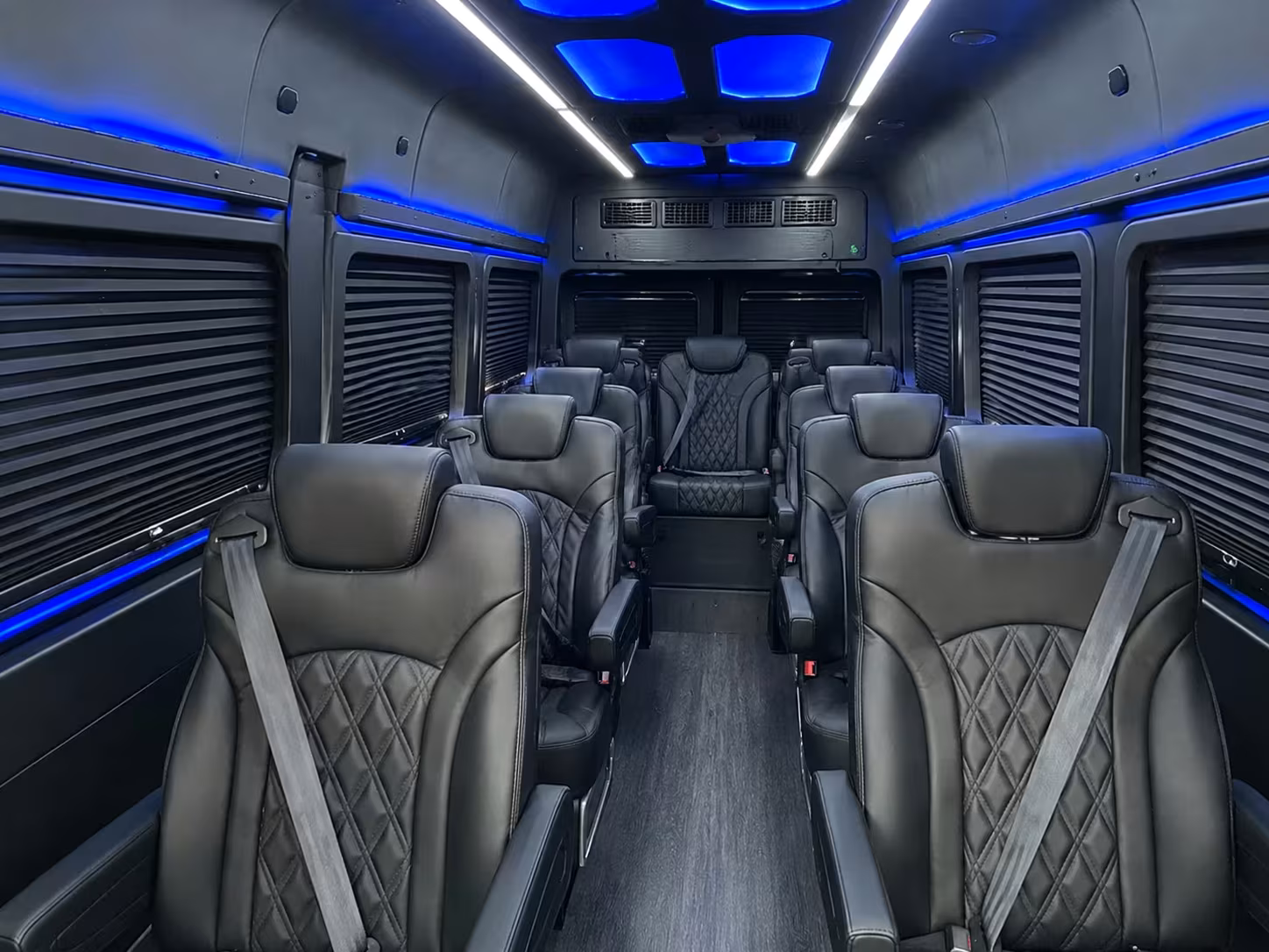 sprinter van with driver interior